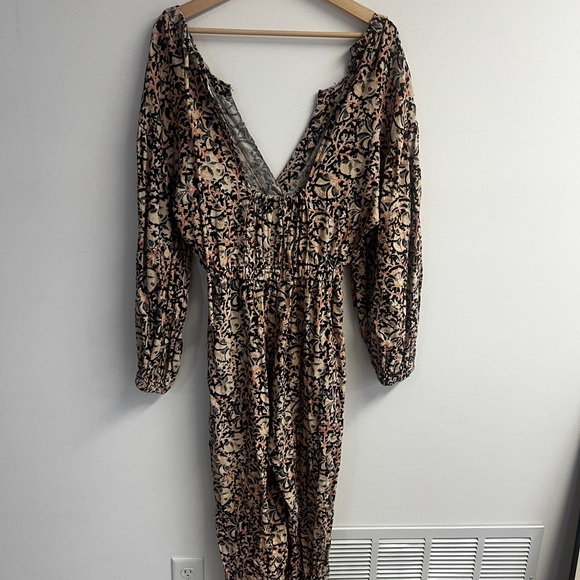 Free People I got a feeling jumpsuit size xs fits xs-m floral print - Picture 4 of 7